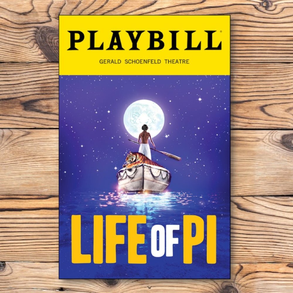 Life Of Pi Playbill Broadway Play Refrigerator Fridge Locker Tool Box Magnet